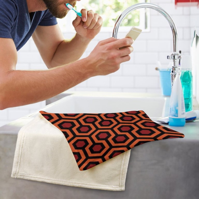 Horror Movie Decor - Overlook Hotel Hand Towel - Image 5