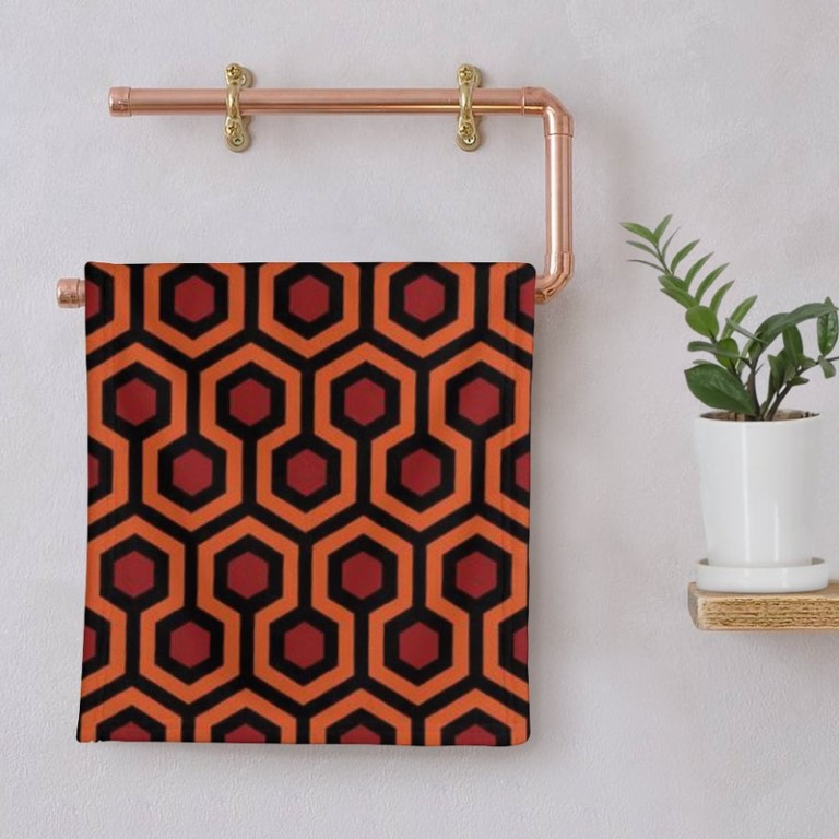 Horror Movie Decor - Overlook Hotel Hand Towel - Image 4