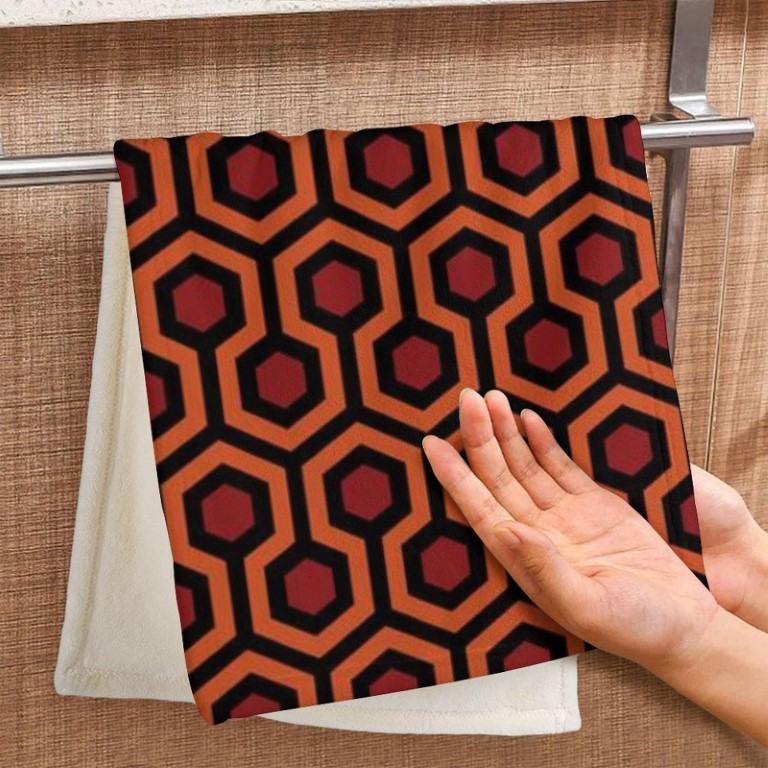 Horror Movie Decor - Overlook Hotel Hand Towel - Image 3